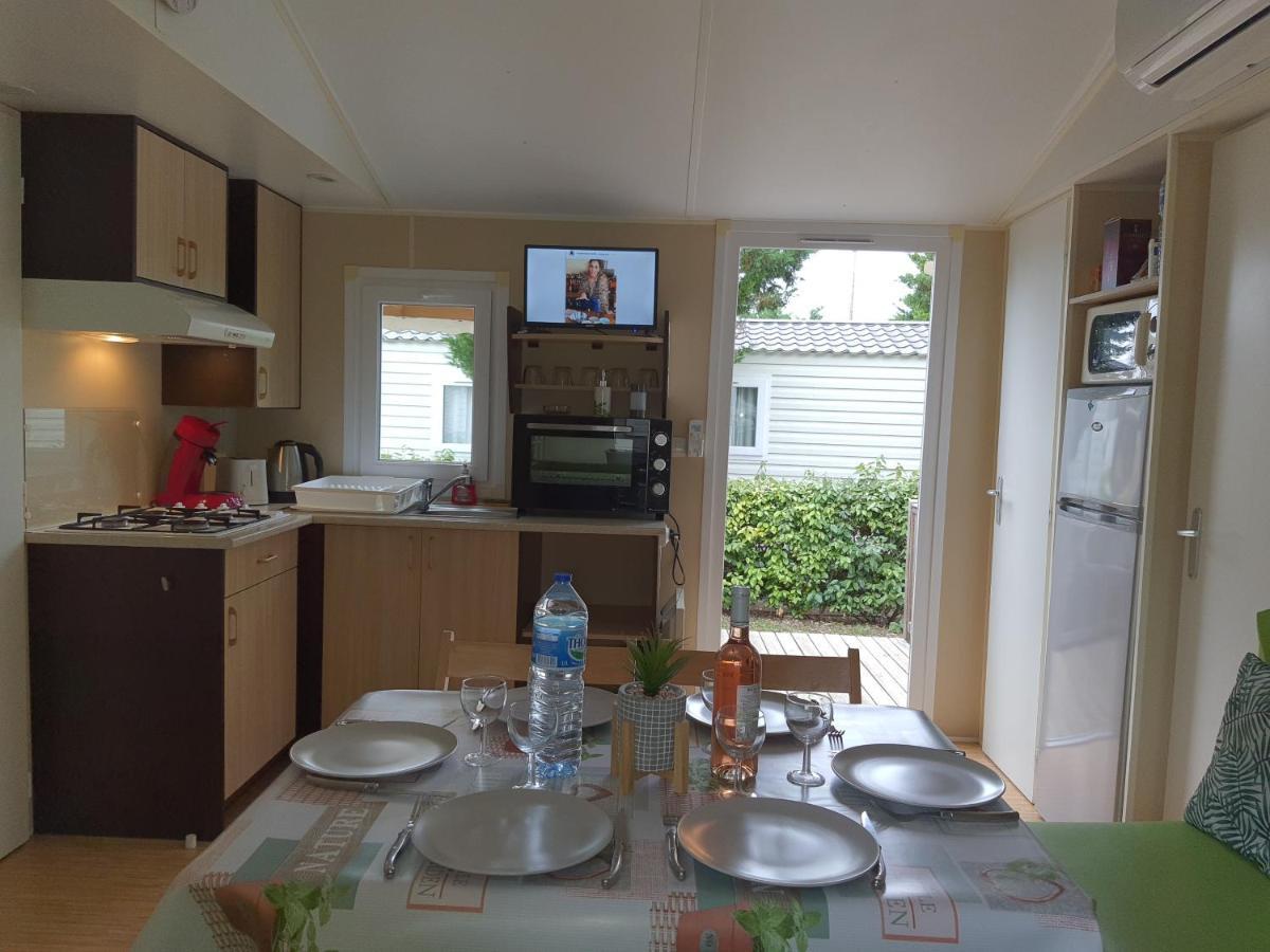 mobilhome climatisé 3 chambres Vic-la-Gardiole Exterior foto